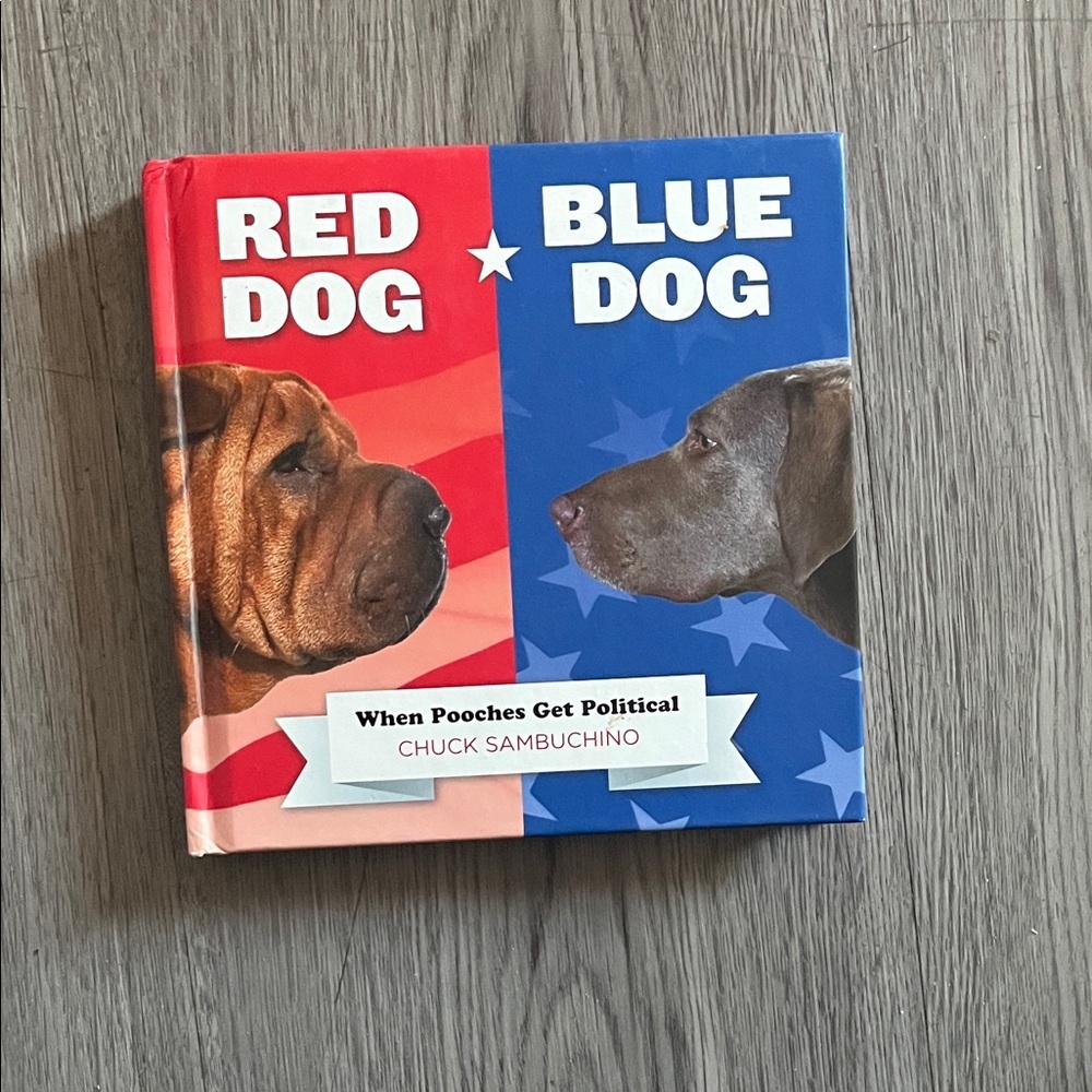 Red and Blue Dog Book by Chuck Sambuchino